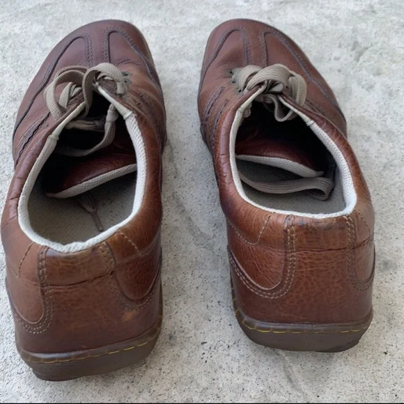 Dr. Martens Kurt Oiled Brown Leather Oxford Shoes Men's Size 10